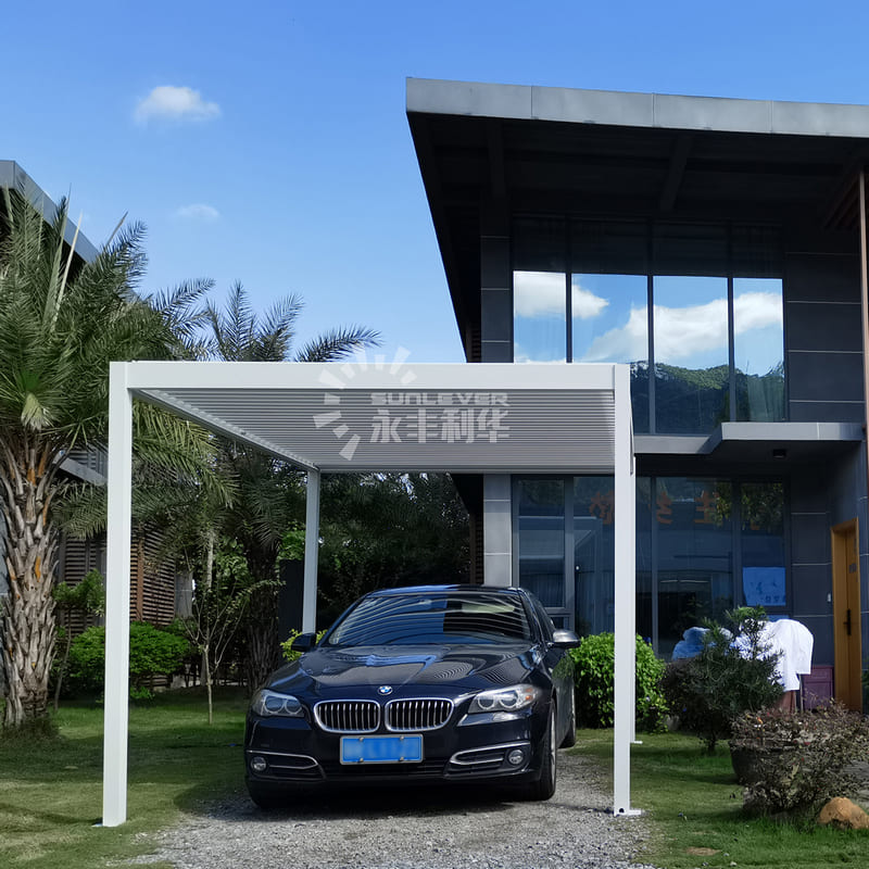 4m X 3m Outdoor Backyard Modern Bioclimatic Pergola