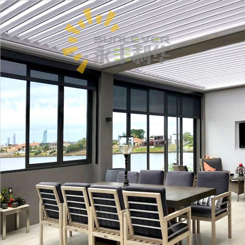 Aluminium Louvre Roof System Pergola Bioclimatica
