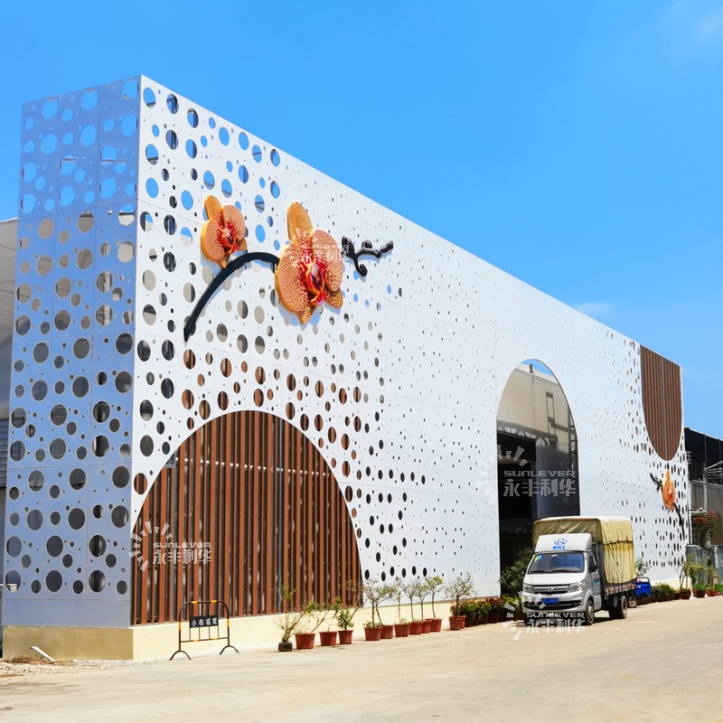 Aluminum Building Panel Facade Cladding Systems (1)