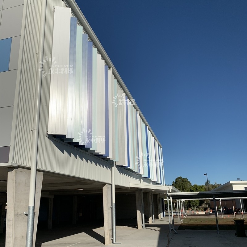 Architectural Weather Louver Sun Shade System Solutions (1)