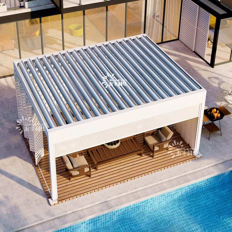 Cool Outdoor Patio Living Spaces Pergola (1)