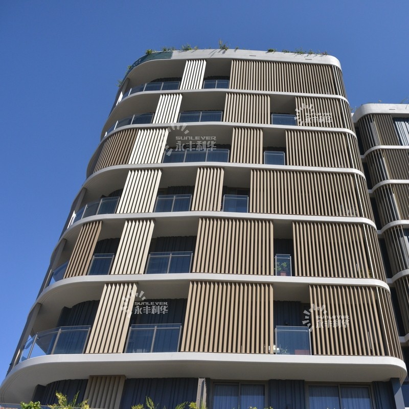 External Aluminium Vertical Louvre Screen Systems (1)