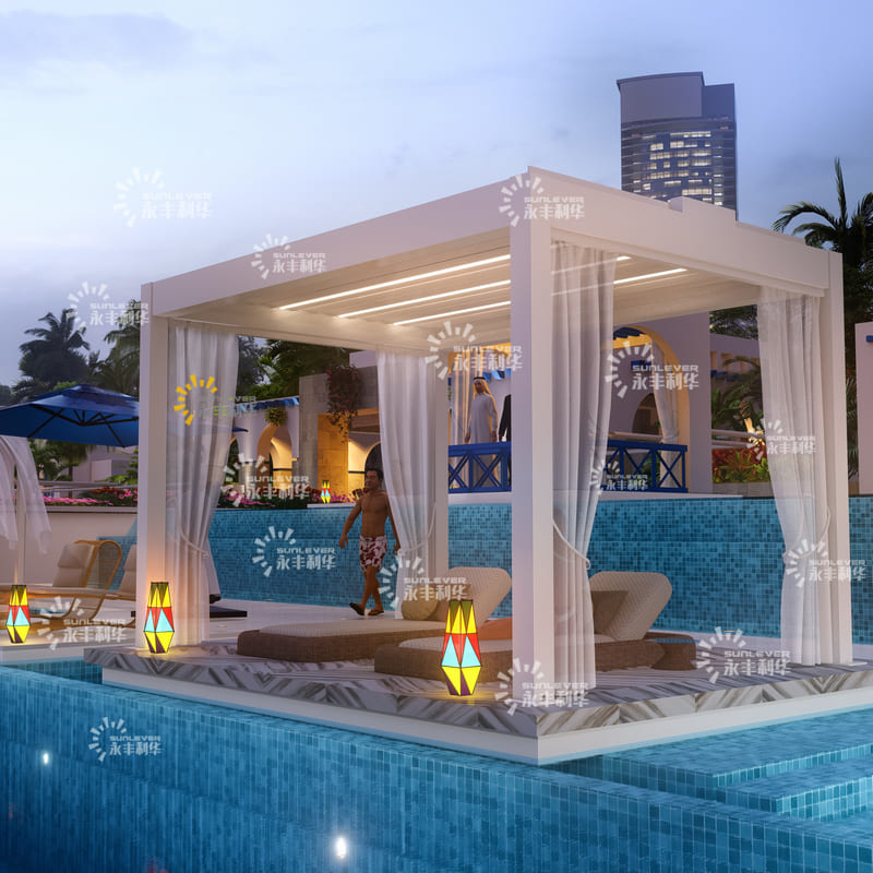 Freestanding Gazebo For Living Room Outdoor (1)