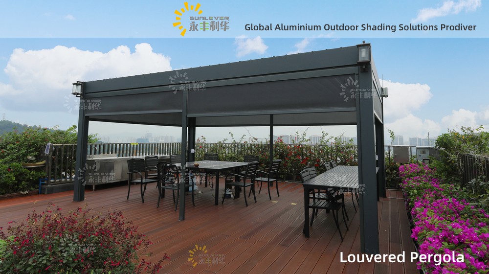 pergola with roof pergola with roof