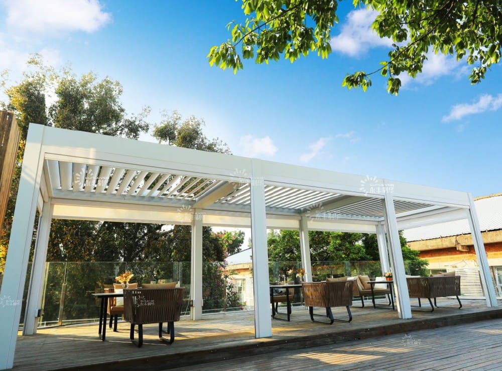 electric pergola