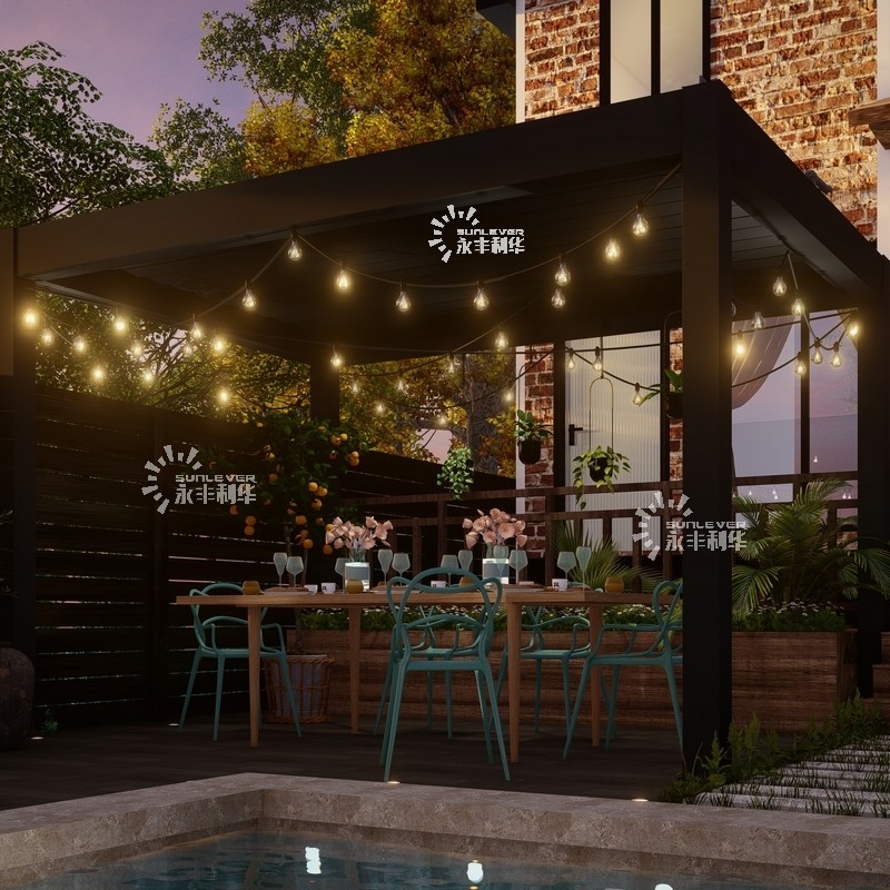 Metal Pergola 3x4 For Outdoor Living Garden Furniture