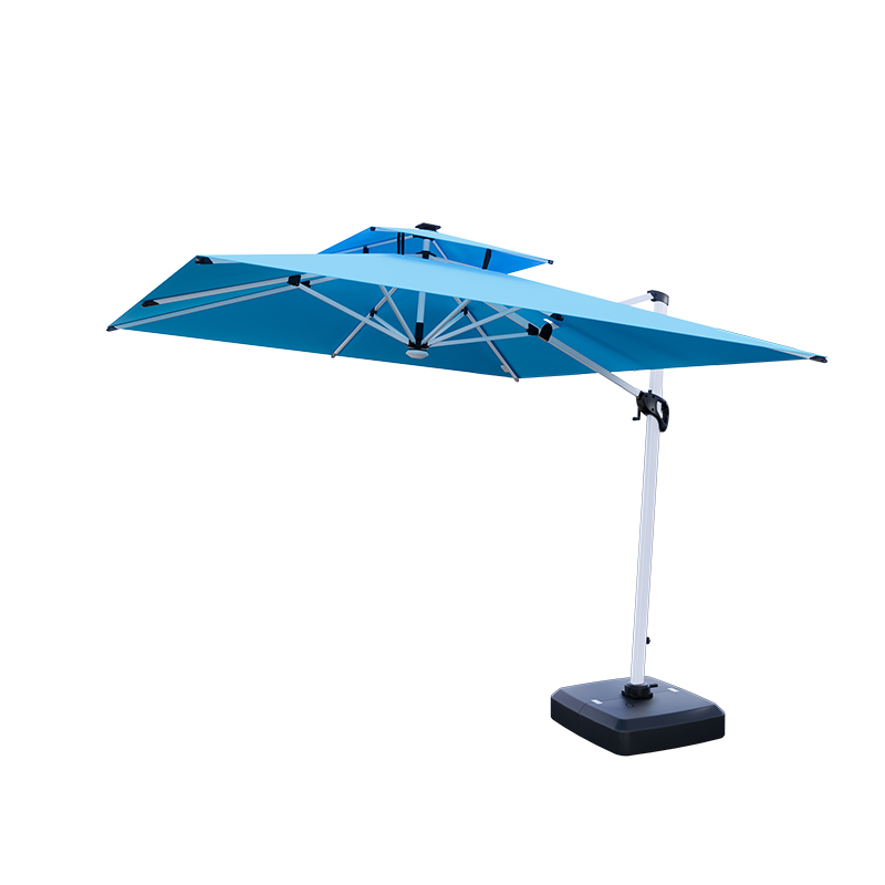 Outdoor Restaurant Large Sun Shade Umbrella Heavy Duty (1)