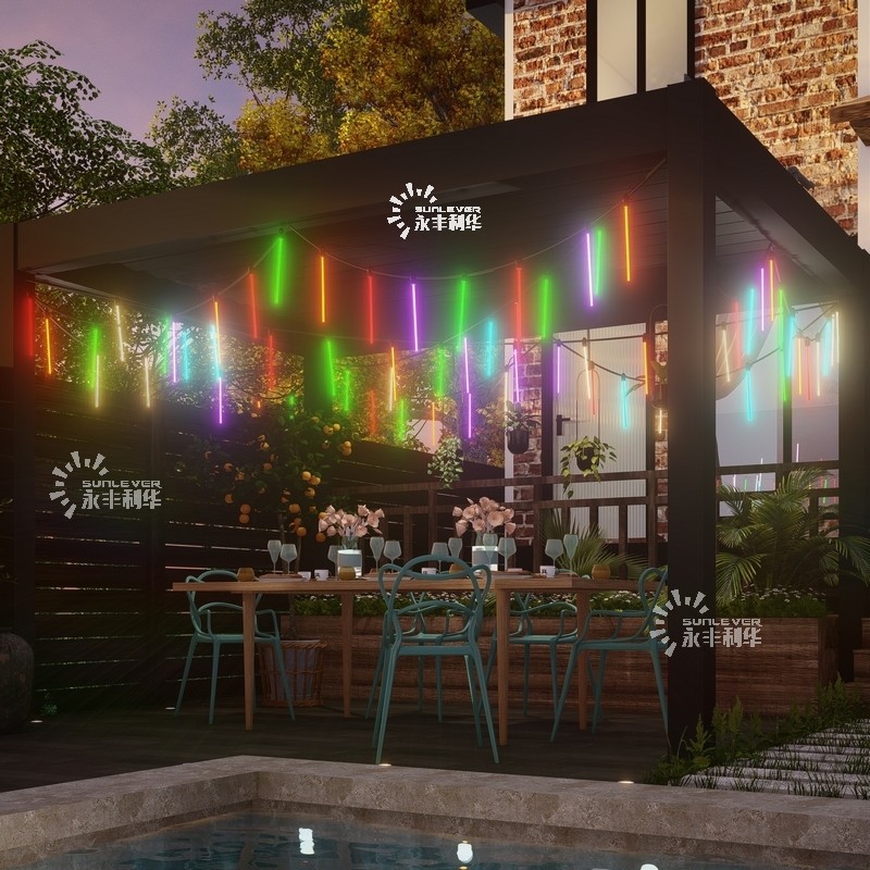 Pergola 3x4 With Sunshade For Out Door Living Space